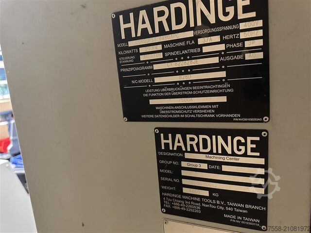 Bearbeitungszentrum - Vertikal HARDINGE - BRIDGEPORT Conquest V480APC