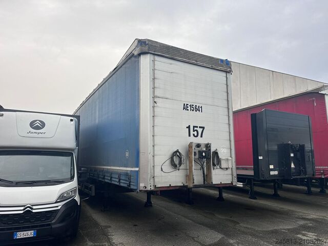 Open semitrailer with tarp Wielton 