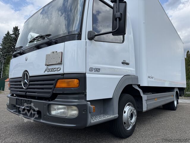 Atego 815 box truck 6.10m, tail lift, 3 seats, trailer hitch Mercedes-Benz Atego 815 Koffer 6,10m LBW, 3.Sitze, AHK