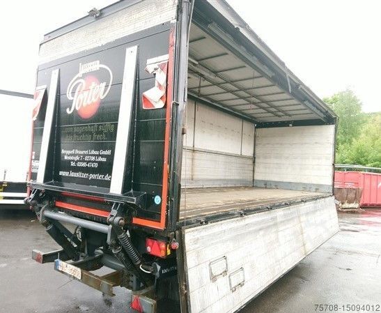 Beverage trailer  7,3m Tandem Schwenkwand*2to LBW*18 Pal*Zertifika