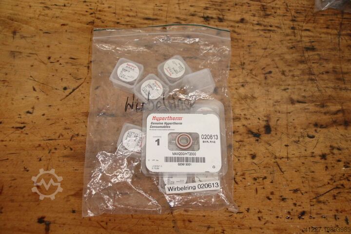 Plasma-Brennerzubehör 126 Stück umfangreiches Sortiment Hypertherm MAX200 HT2000