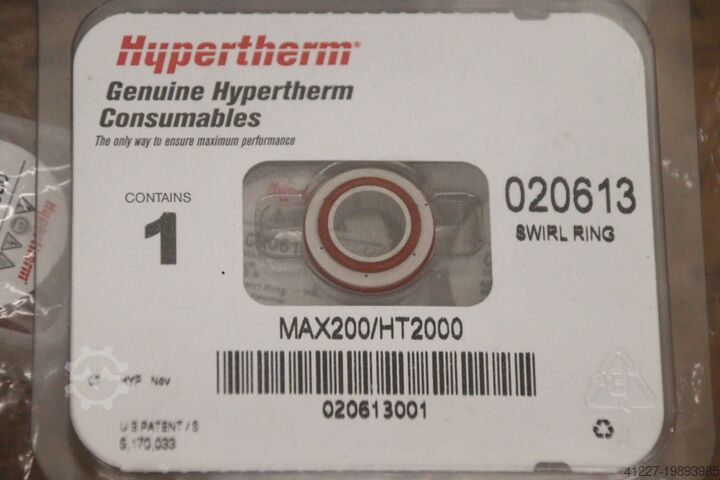 Plasma-Brennerzubehör 126 Stück umfangreiches Sortiment Hypertherm MAX200 HT2000
