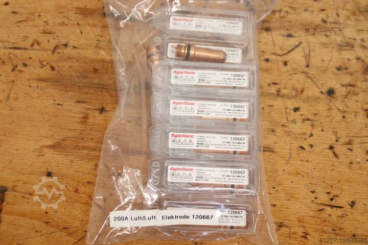 Plasma torch accessories 126 pieces extensive range Hypertherm MAX200 HT2000