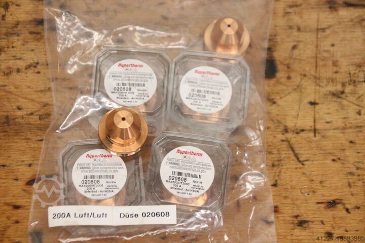 Plasma-Brennerzubehör 126 Stück umfangreiches Sortiment Hypertherm MAX200 HT2000