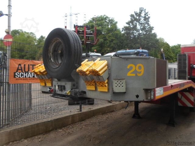 Low loader semitrailer FAYMONVILLE MAX TRAILER/ T-S43-1AAF/ SEMI 17250 mm !