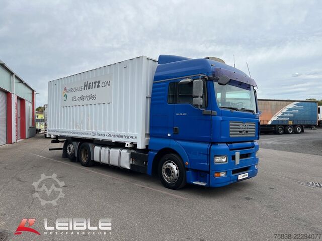 Box truck MAN TGA 26.430*BDF*Fahrschule*Euro4*Intarder*