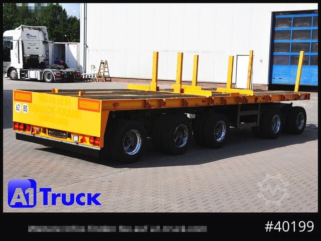 Tieflader Anhänger GOLDHOFER 5 achs  Ballast, Lenkachse, 50to., Schwerlast,