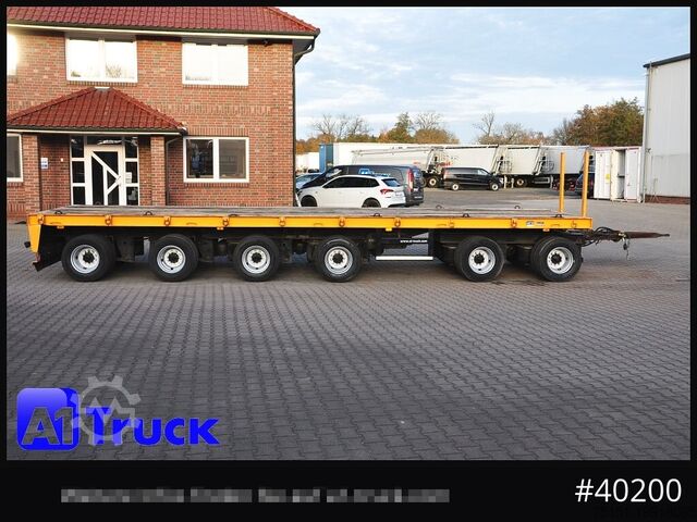 Low loader trailer GOLDHOFER 6achs Plattform, Ballast, 60to., Schwerlast,