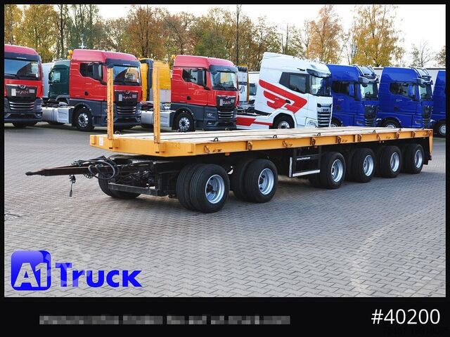 Low loader trailer GOLDHOFER 6achs Plattform, Ballast, 60to., Schwerlast,