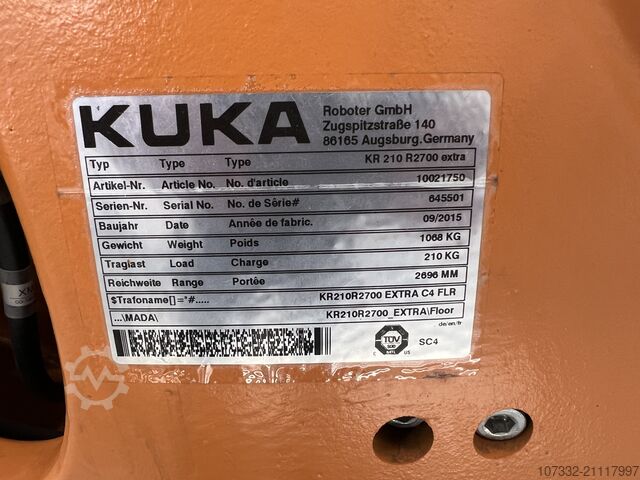 Industrieroboter KUKA KR 210 R2700 extra