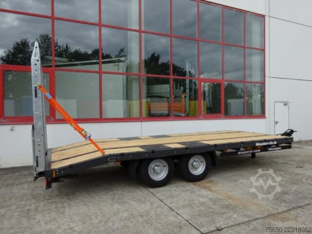 Low loader trailer Möslein TTT 11- 6,28P  Neuer Tandemtieflader