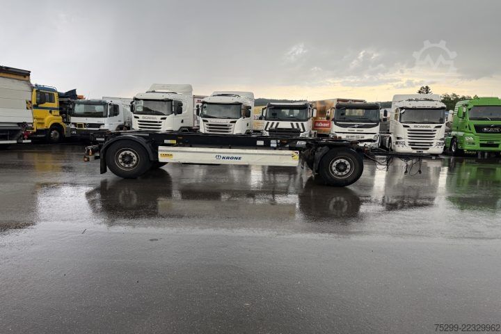 Swap chassis trailer Krone AZ BDF  Wechselfahrgestell
