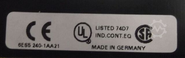 PLC control Siemens Simatic 6ES5 240-1AA21