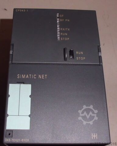 PLC Simatic communication processor Siemens Simatic S7     CP 343 6GK7343-1CX21-0XE0