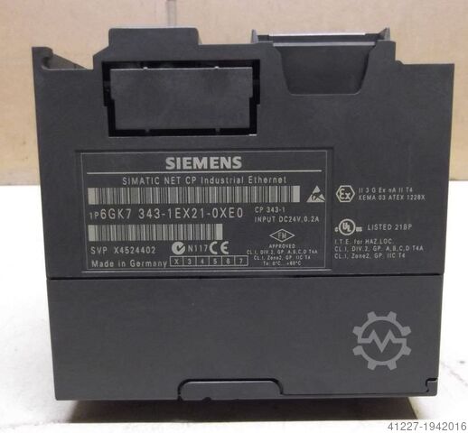 PLC Simatic communication processor Siemens Simatic S7     CP 343 6GK7343-1CX21-0XE0