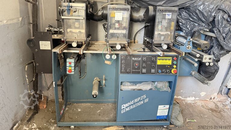 Automatische Heißfolienprägemaschine RAPID Generation III
