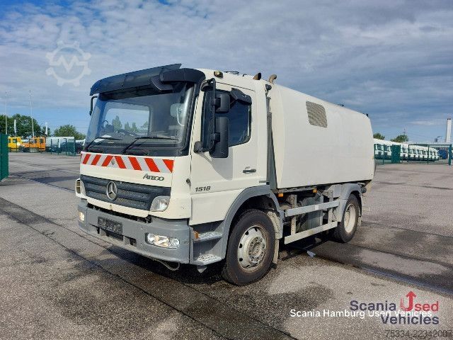 Road sweeper Mercedes-Benz 1518 LKO Atego Kehrmaschine  Bucher-Schörling