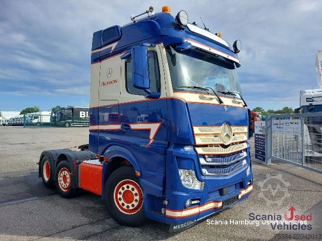 Standard tractor unit Mercedes-Benz Actros 2553LS 6x2/4 verstellbare Montageplatte