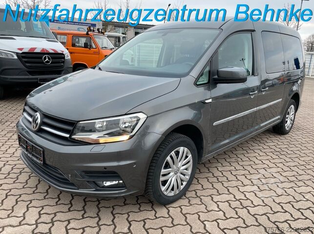 Minibus VW Caddy Maxi Trendline/ 7 Sitze/ AC/ AHK/ Hecktür