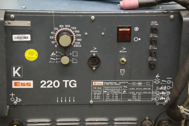 WIG Schweissgerät 220 A Ess 220 TG