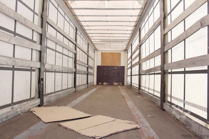 Open semi-trailer with tarpaulin Lecitrailer semirimorchio centinato francese usato