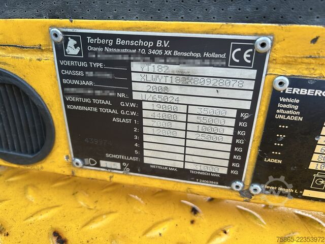Standard tractor Terberg YT 182 / Cummins / Allison / 2008 / Terminal Tr...