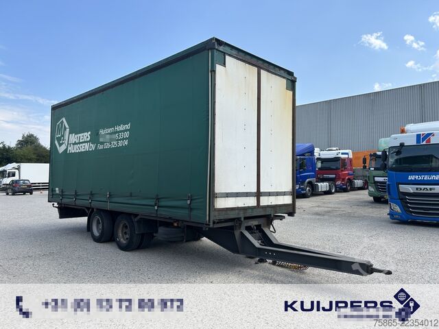 Curtain sided Pacton 16 PG / Wipkar / Mid Axle Trailer / Jumbo - Vol...