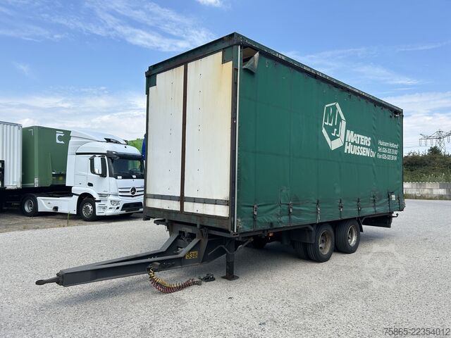 Curtain sided Pacton 16 PG / Wipkar / Mid Axle Trailer / Jumbo - Vol...
