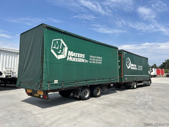 Curtain sided Pacton 16 PG / Wipkar / Mid Axle Trailer / Jumbo - Vol...