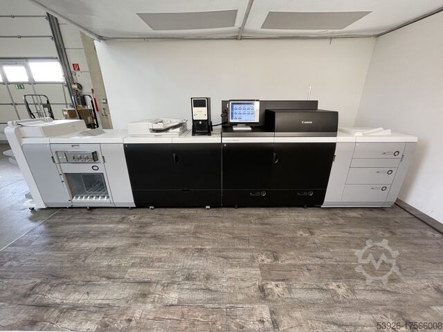 Colour production machine Canon imagePRESS C9010 VP aus 2021 inkl. Stacker H1, Bros-Finisher, Prisma