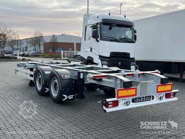 Anhänger-Wechselfahrgestell GT Trailers Zentralachsanhänger Wechselfahrgestell Standard