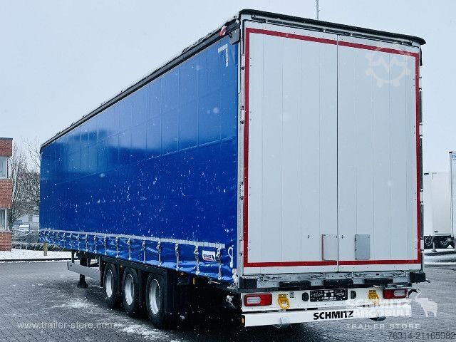 Auflieger mit Pritsche & Plane Schmitz Cargobull Curtainsider Mega Getränke