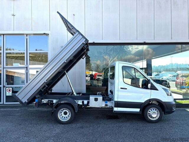 Transporter mit Kipper Ford Transit 350 Ribaltabile con Gancio Traino