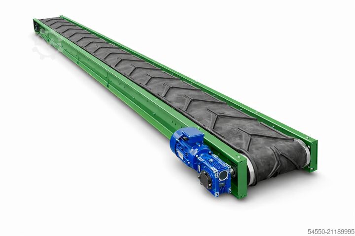 Förderband Transportband Bandförderer die magnetprofis Bandförderer Gurtförderer Chevron