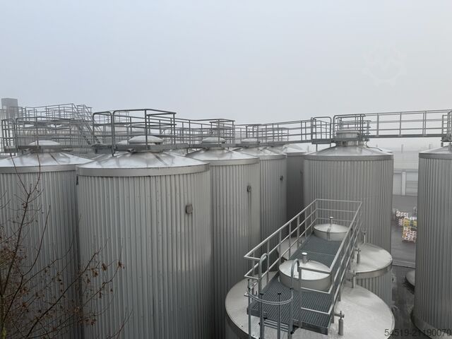 20 x 68 m³ ZKG-Tank / Biertank / Gärtank Gross 