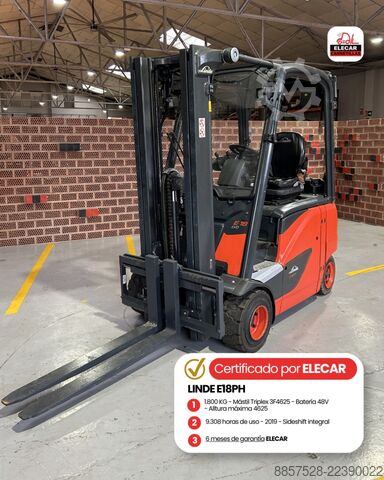 Manual stacker Linde Linde E18PH EVO eléctrica