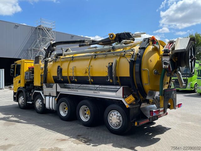 Suction vehicle Scania G500 G 500 10x4*6 Kolkenzuiger Kaiser AquaStar 2