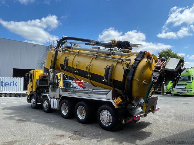 Suction vehicle Scania G500 G 500 10x4*6 Kolkenzuiger Kaiser AquaStar 2