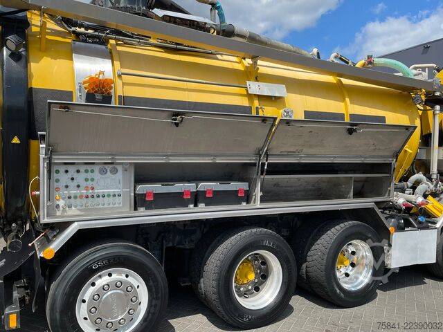 Suction vehicle Scania G500 G 500 10x4*6 Kolkenzuiger Kaiser AquaStar 2