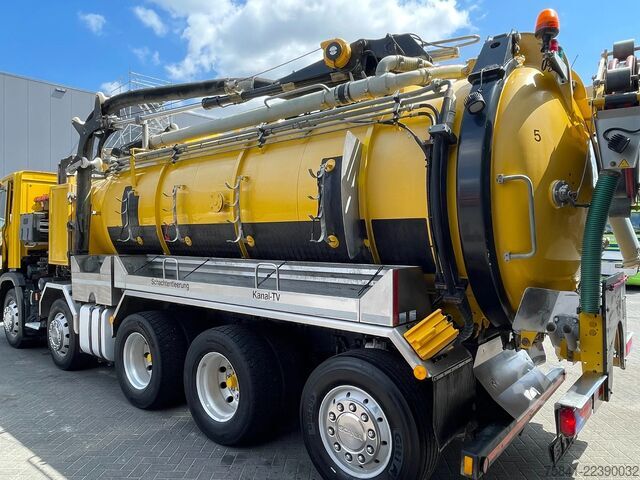 Suction vehicle Scania G500 G 500 10x4*6 Kolkenzuiger Kaiser AquaStar 2