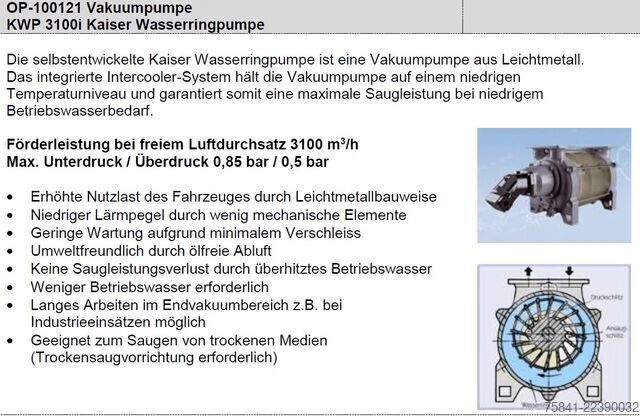 Suction vehicle Scania G500 G 500 10x4*6 Kolkenzuiger Kaiser AquaStar 2