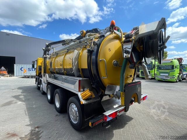Suction vehicle Scania G500 G 500 10x4*6 Kolkenzuiger Kaiser AquaStar 2