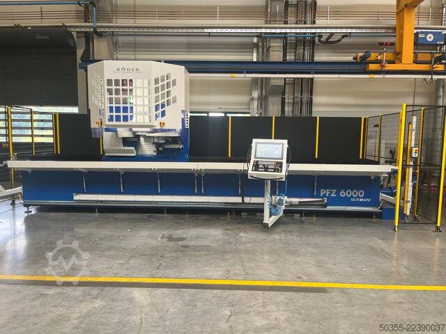 Profile milling center RÖDER Profilfräszentrum PFZ 6000 ULTIMATE