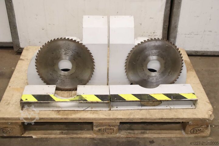 Saw unit from window manufacturing plant (2 pieces) Gubisch Fimec DST H  Sägeblatt Ø 345 mm  H80SB25EF