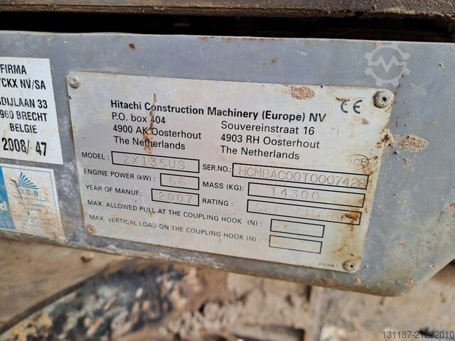 Raupenbagger Hitachi ZX 135 US