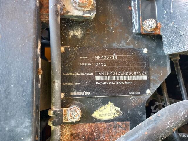 Dumper Komatsu HM400-3R (4 pcs available in Abu Dhabi)