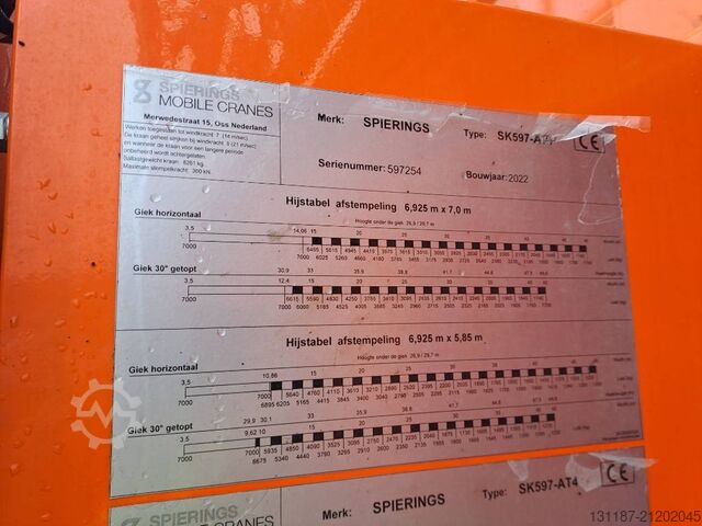 Mobilkran Spierings SK597 AT4