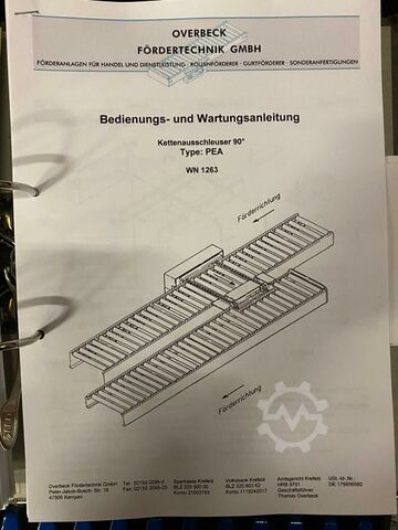 Ejector Chain ejector Overbeck PEA WN1263
