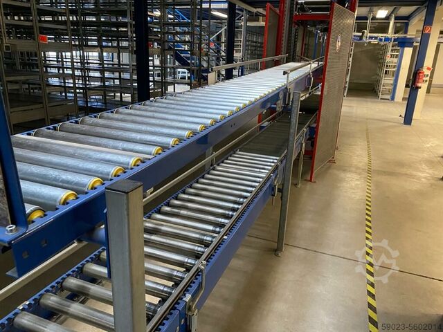 Roller Conveyor Accumulating Roller Conveyor Overbeck QEA WN 1278