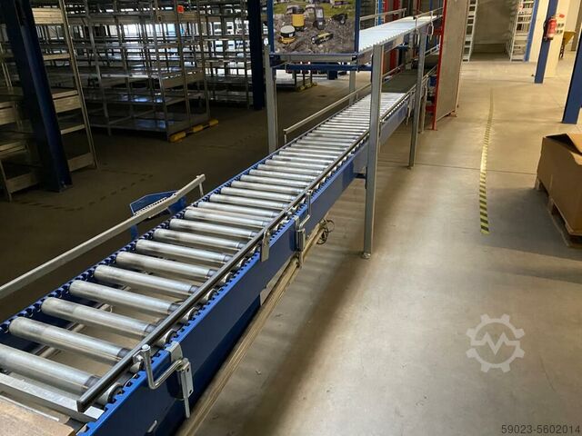 Roller Conveyor Accumulating Roller Conveyor Overbeck QEA WN 1278